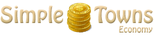 SimpleTowns Economy Logo